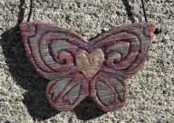 steampunk butterfly necklace 009